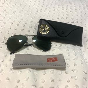 Ray-ban aviator gunmetal